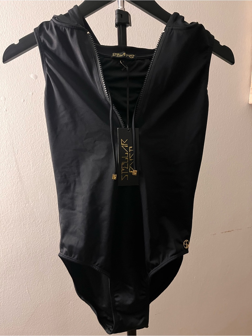 Stellar Dust Hooded One-Piece Swimsuit - Picture 6 of 9